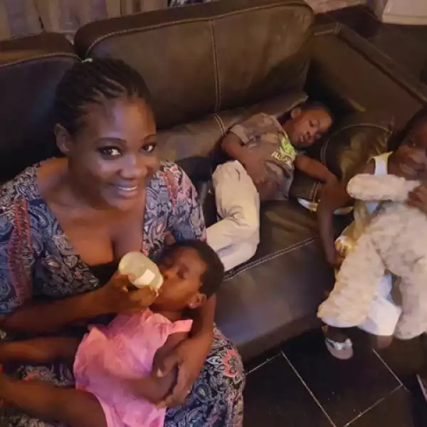 Actress Mercy Johnson Milk Feeds Her Daughter In Adorable New Family Photos